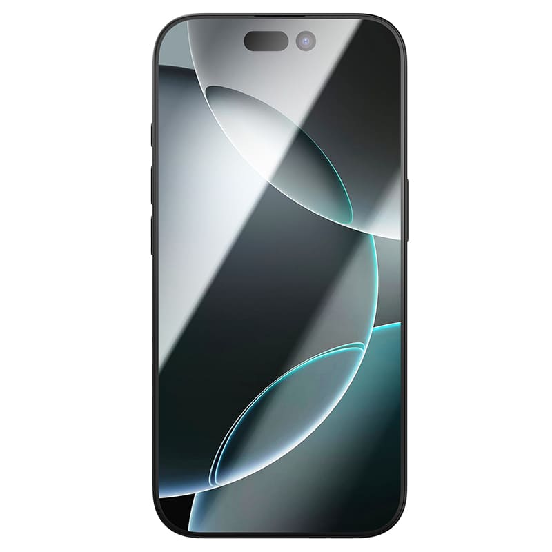 حماية شاشة زجاجية شفافة 2.5D لجهاز آيفون 16 سلسلة