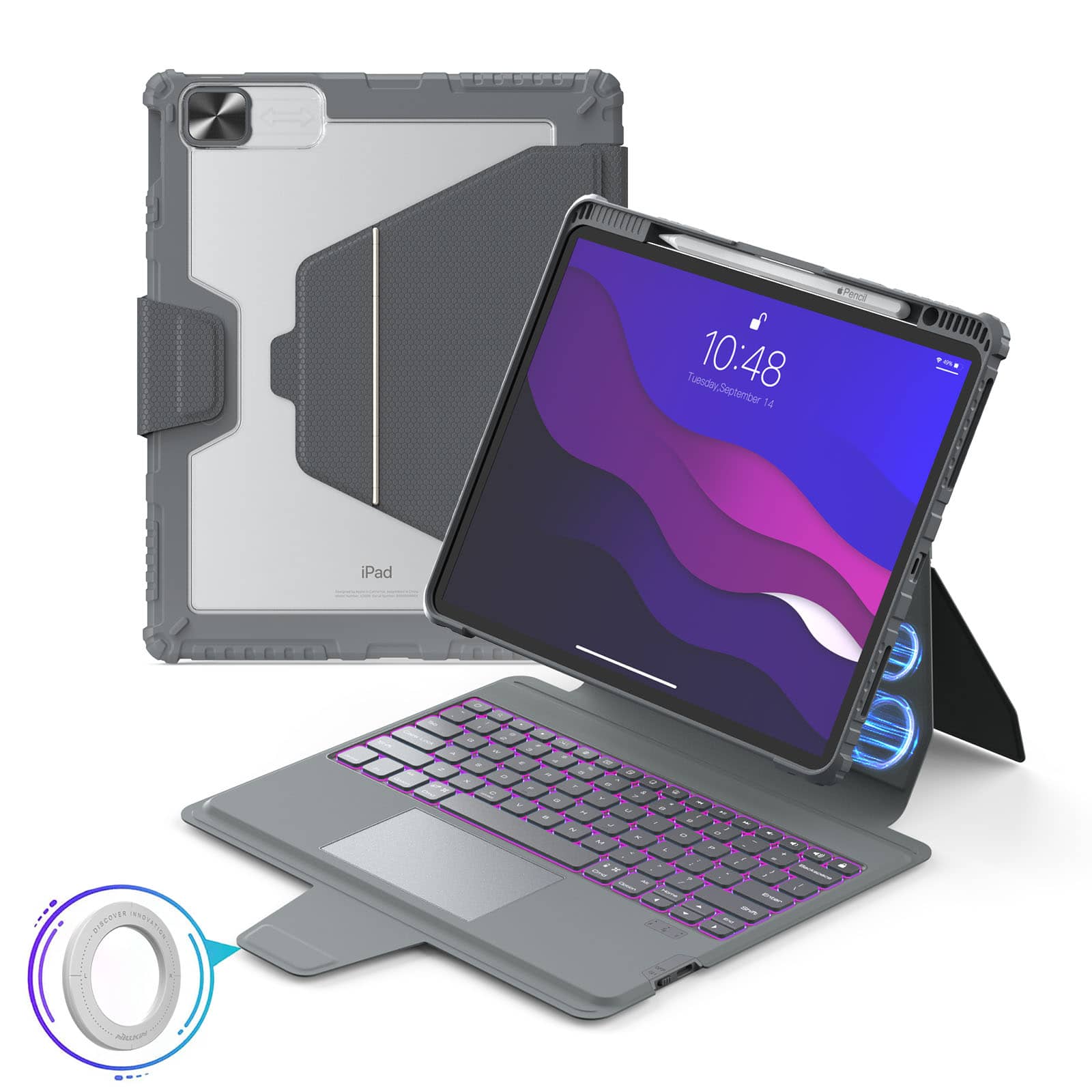 Magnetic 12.9 inch iPad Pro (6th/5th/4th/3rd Gen)