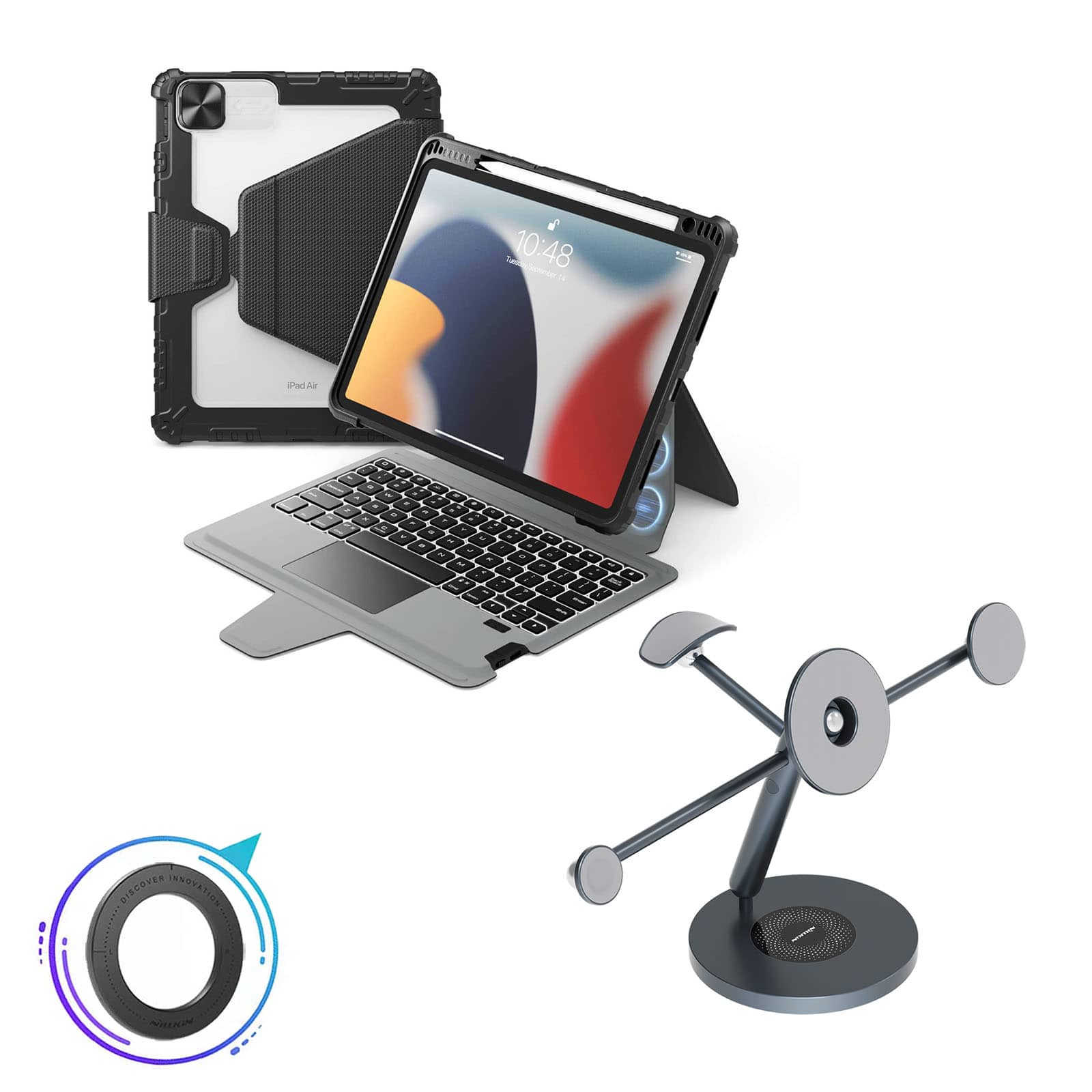 Bundle: 10.9 inch iPad Air (5th/4th Gen)+All in one Stand