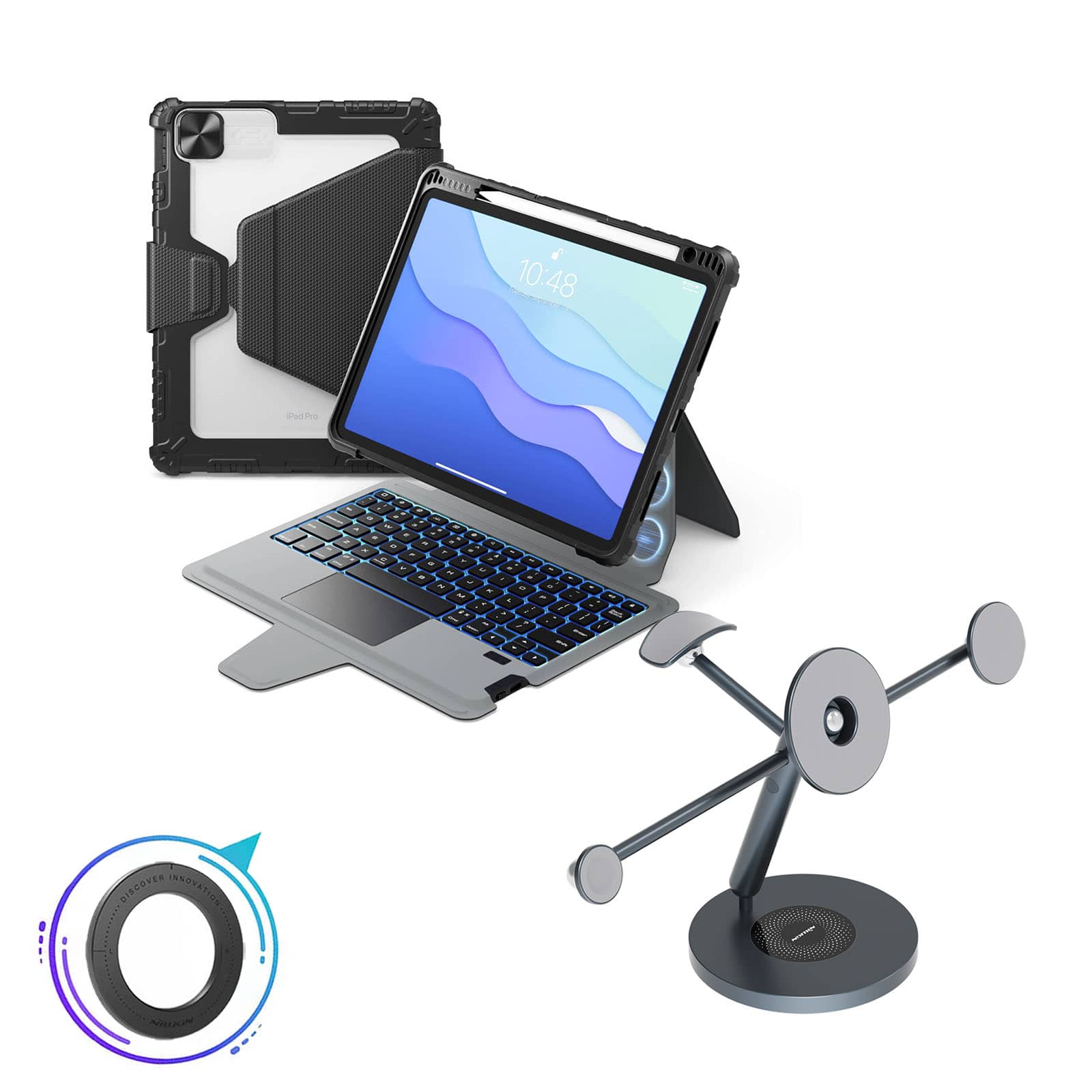 Bundle: 11 inch iPad Pro (4th/3rd/2nd/1st Gen)+All in one Stand