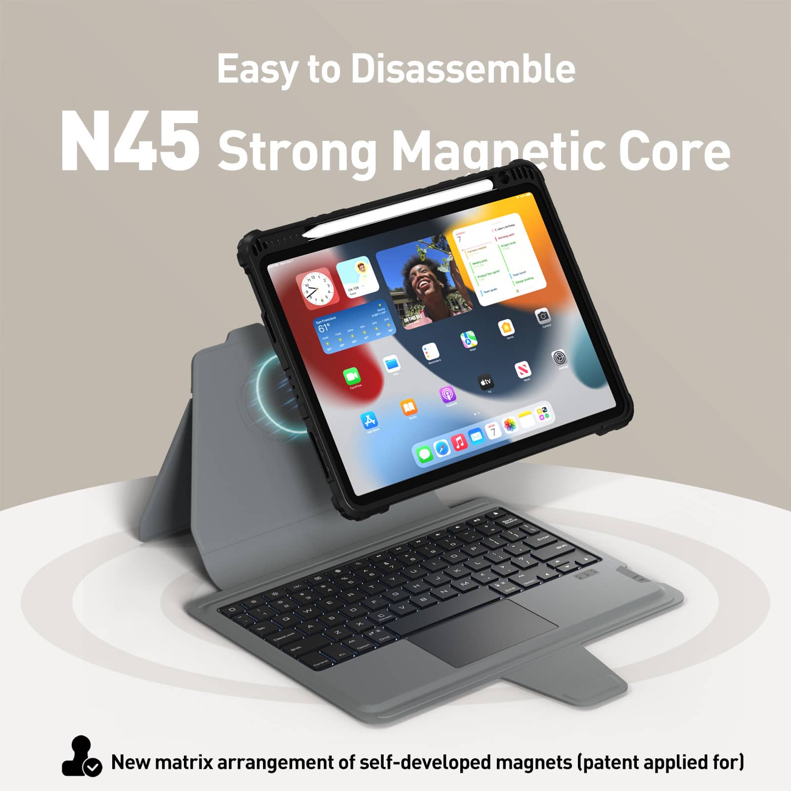 Bundle: 13 inch iPad Pro (M4) 2024+All in one Stand