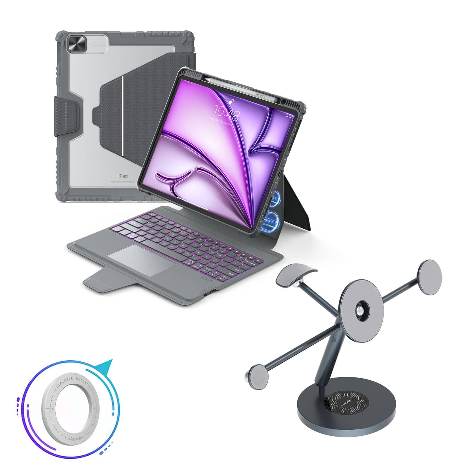 Bundle: 13 inch iPad Air (M2) 2024+All in one Stand