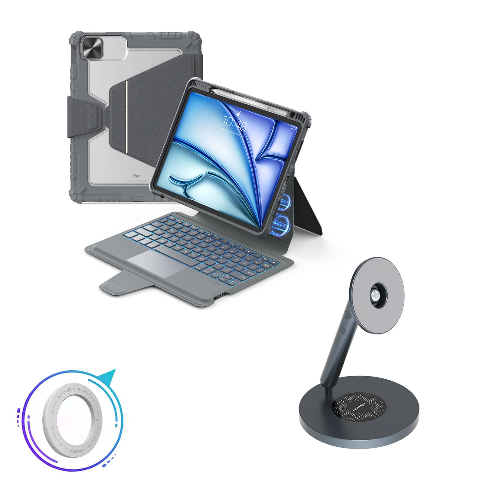 Bundle: 11 inch iPad Air (M2) 2024+iPad Stand