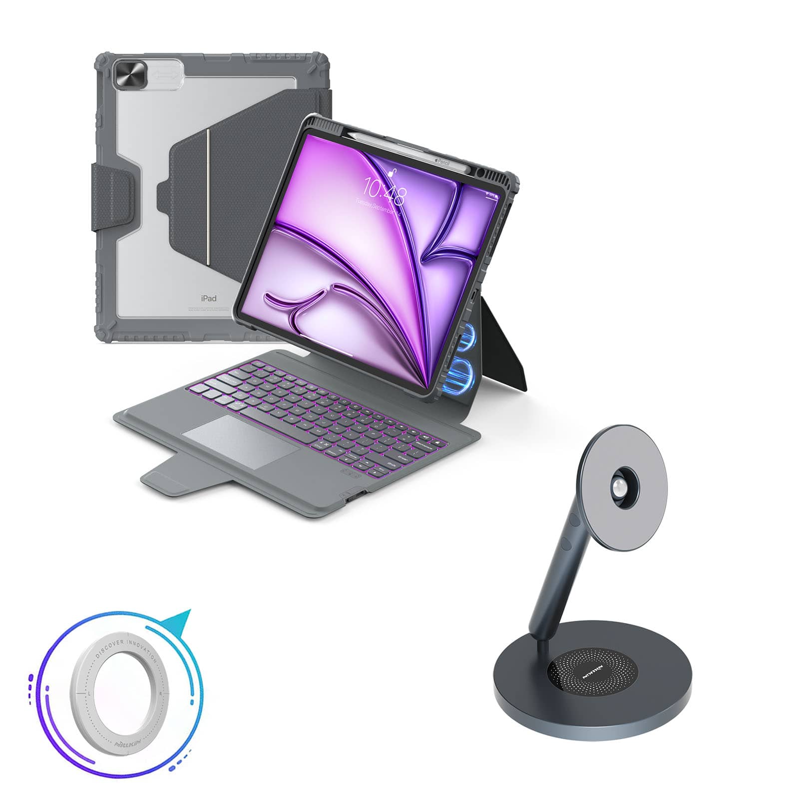 Bundle: 13 inch iPad Air (M2) 2024+iPad Stand