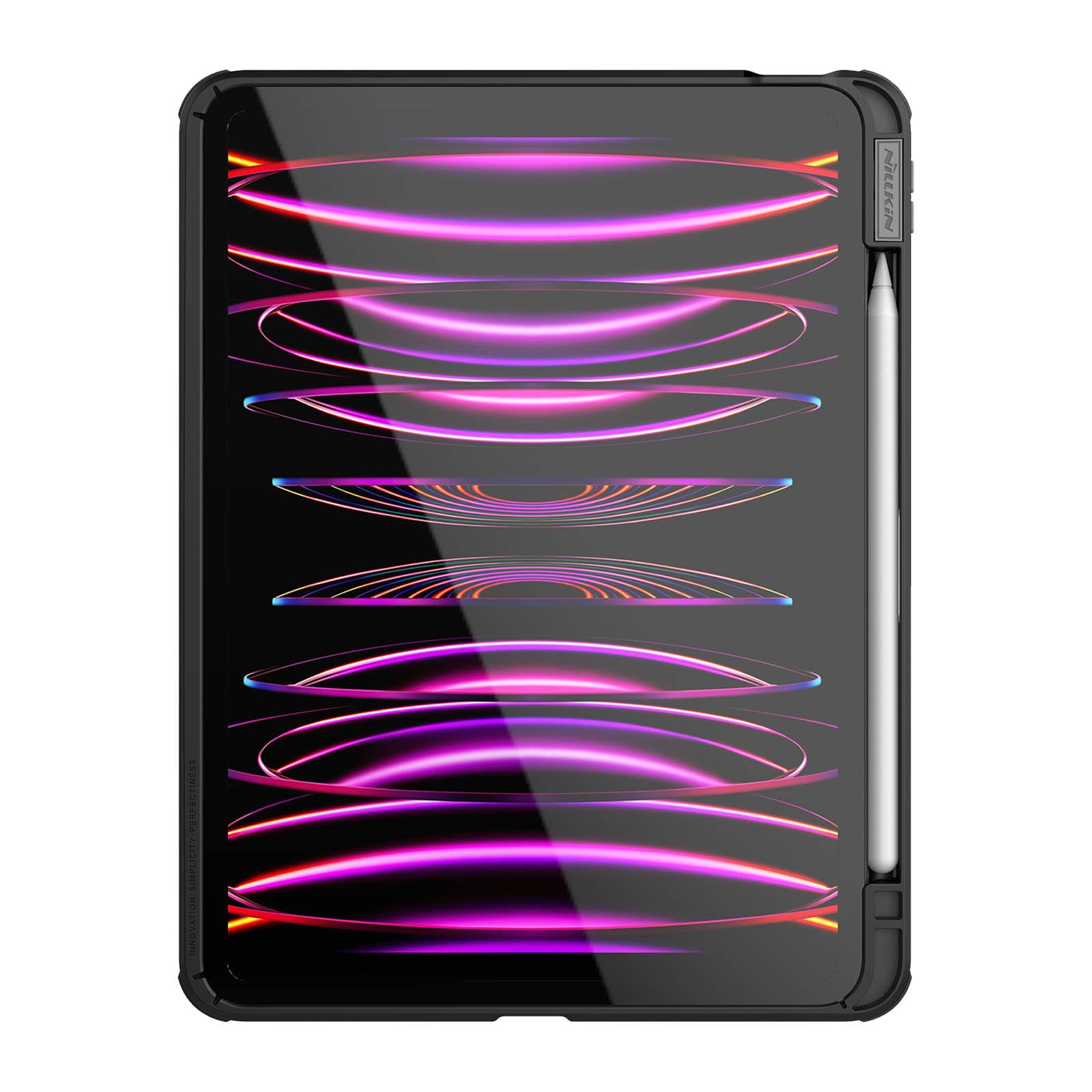 Magnetic CamShield Pad Case with Pencil Holder for iPad Series