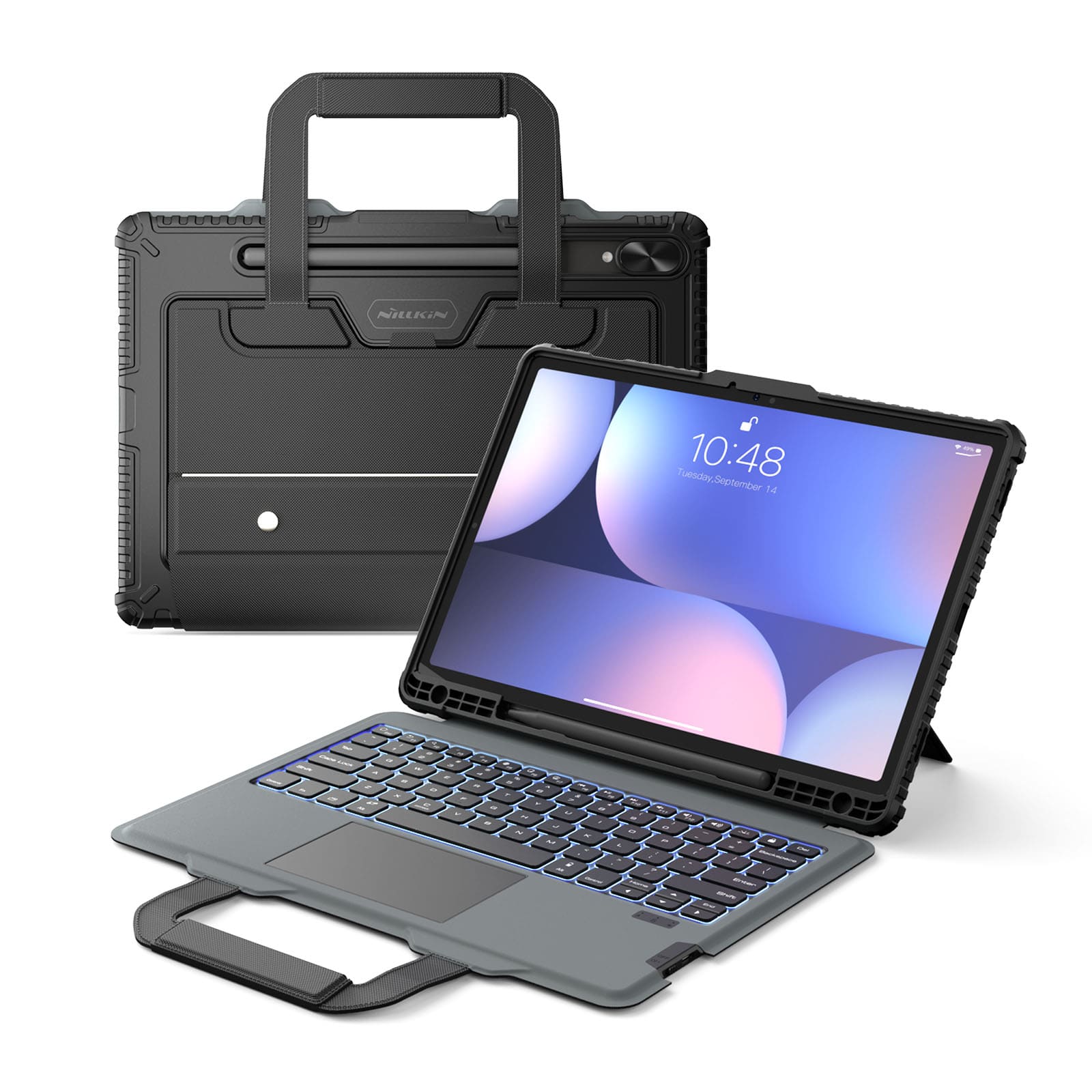 Backlit 12.4 inch Tab S10 Plus (S10+) / US Layout