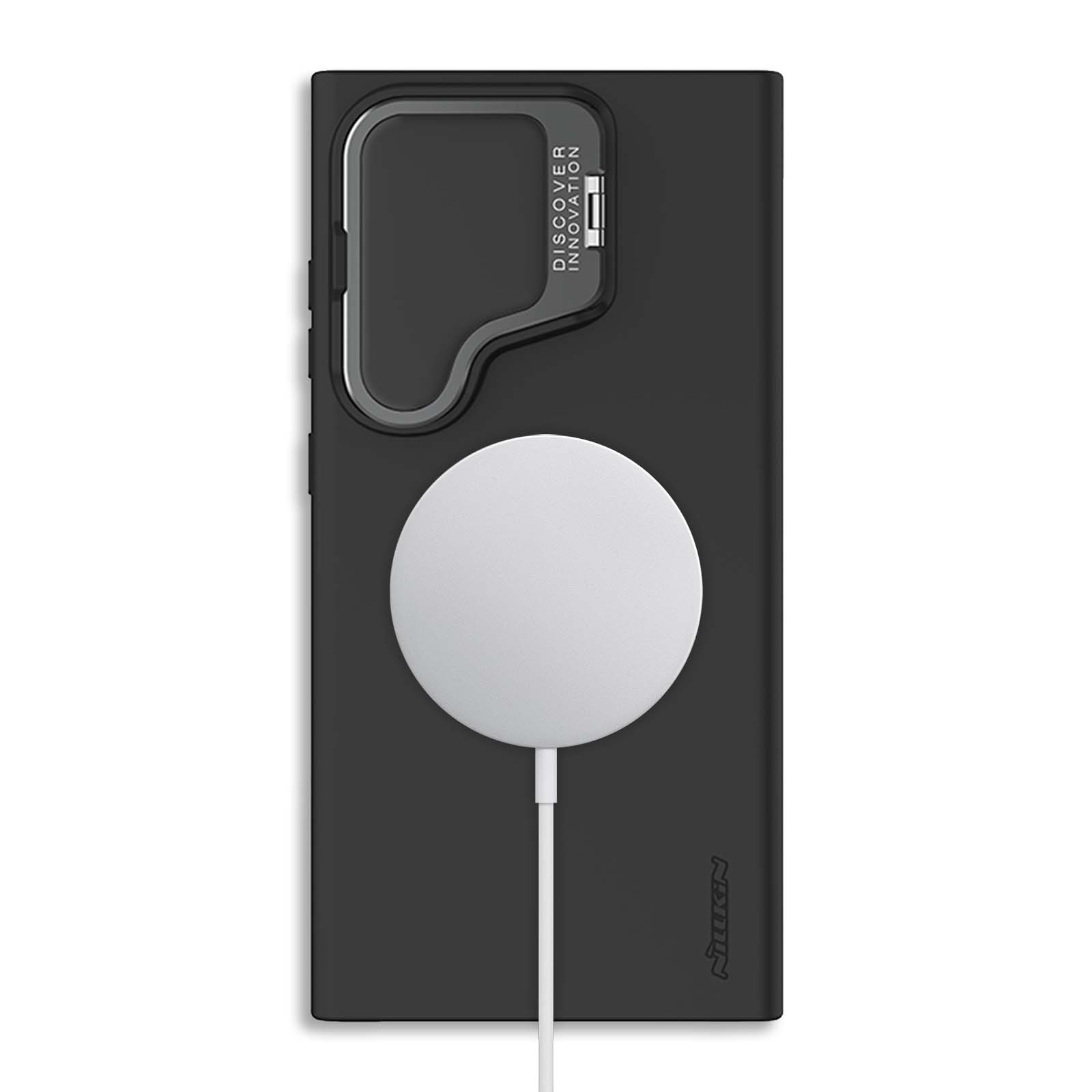 MagSafe® Compatible CamShield Silky Silicone CamProp Case for Galaxy S24 Series