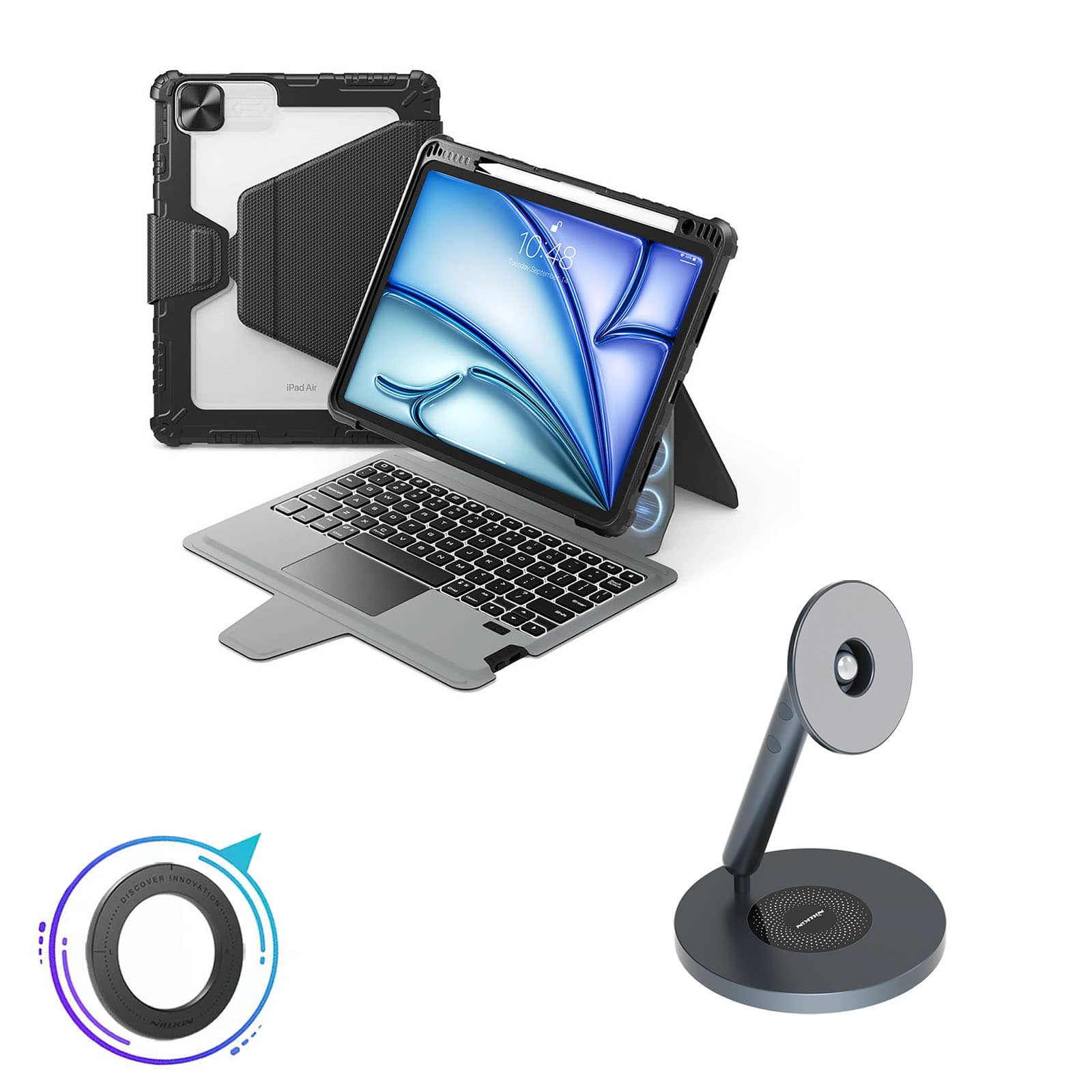 Bundle: 11 inch iPad Air (M2) 2024+iPad Stand