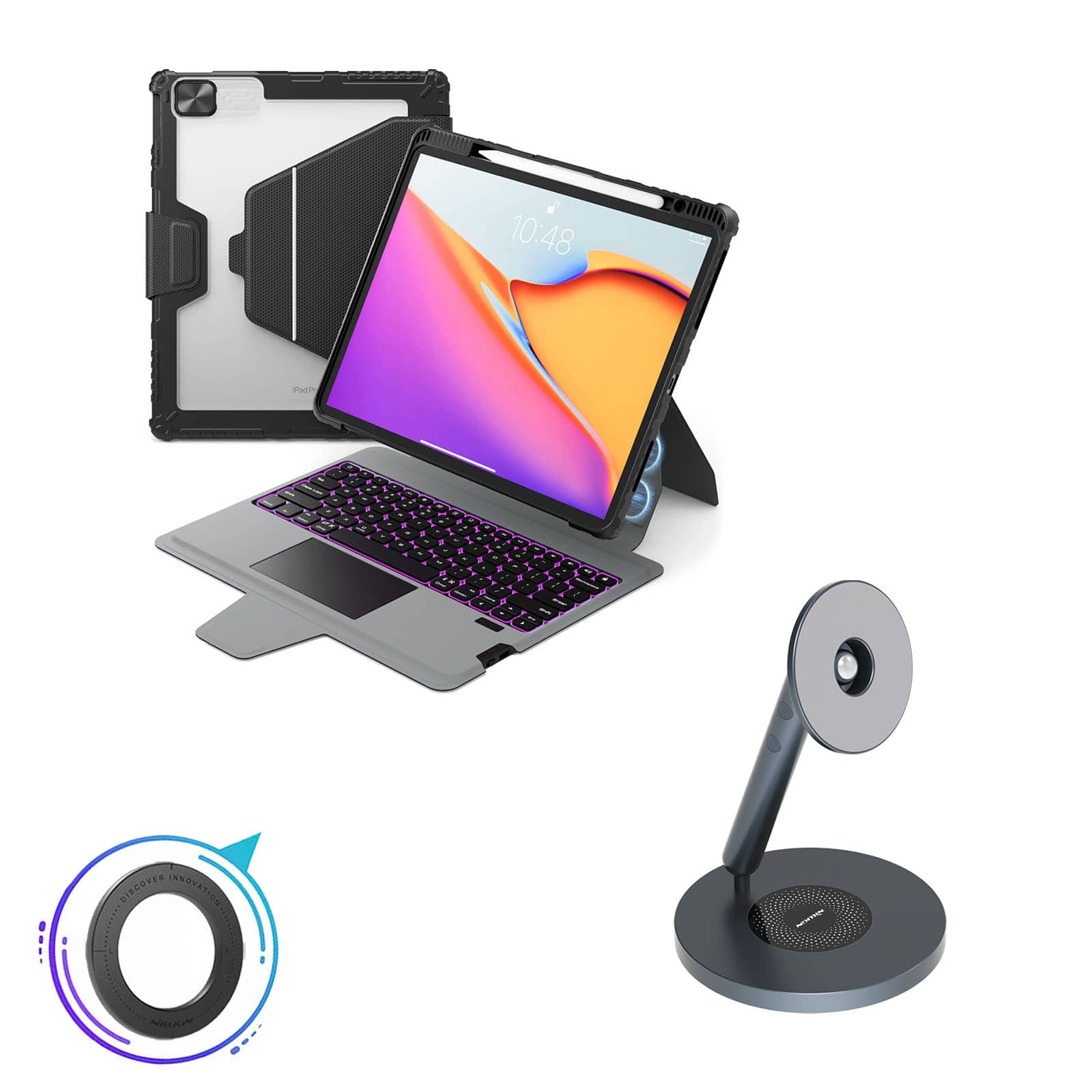 Bundle: 12.9 inch iPad Pro (6th/5th/4th/3rd Gen)+iPad Stand