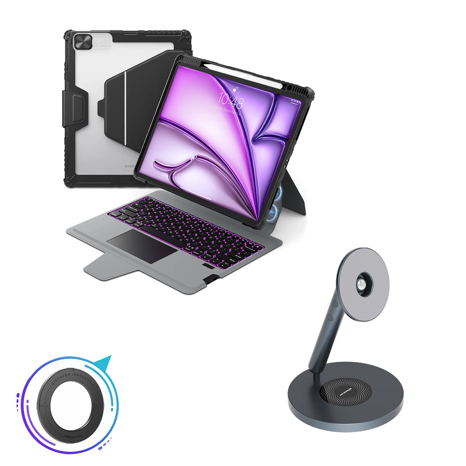 Bundle: 13 inch iPad Air (M2) 2024+iPad Stand