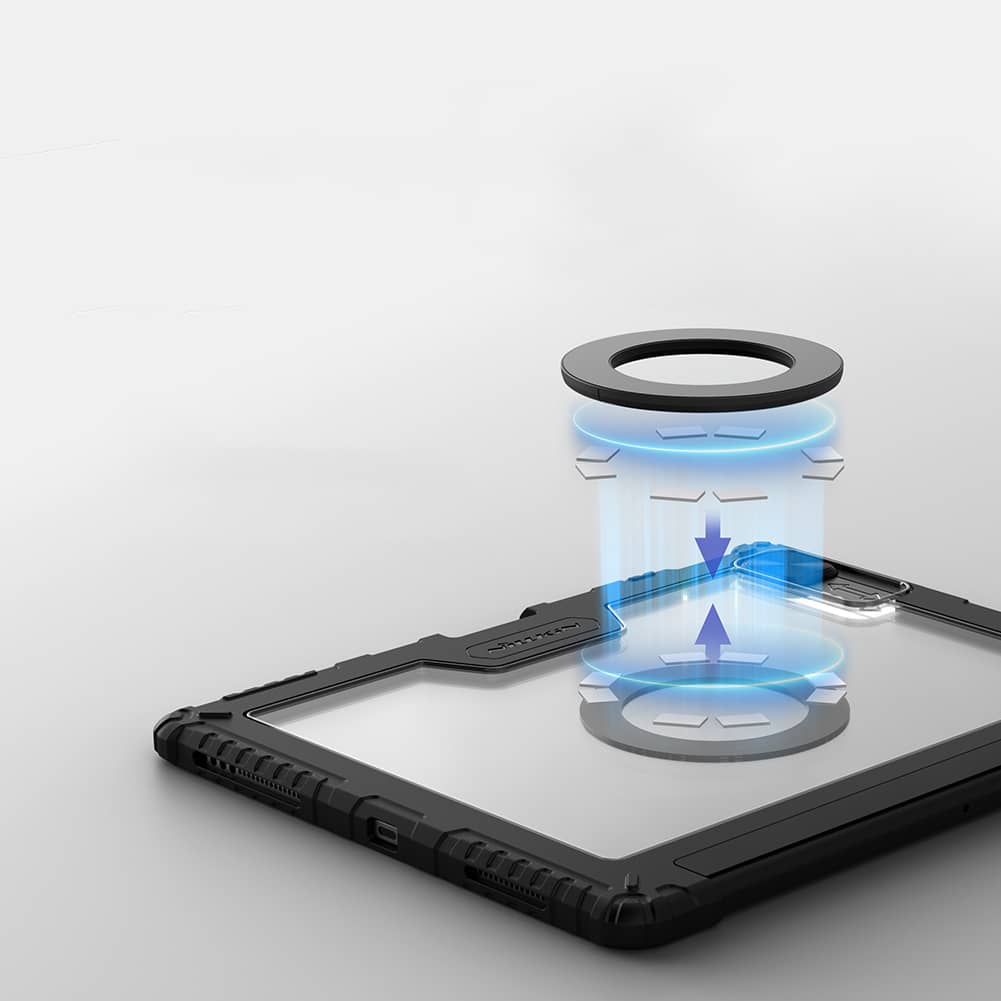 Magnetic CamShield Pad Case with Pencil Holder for iPad Series