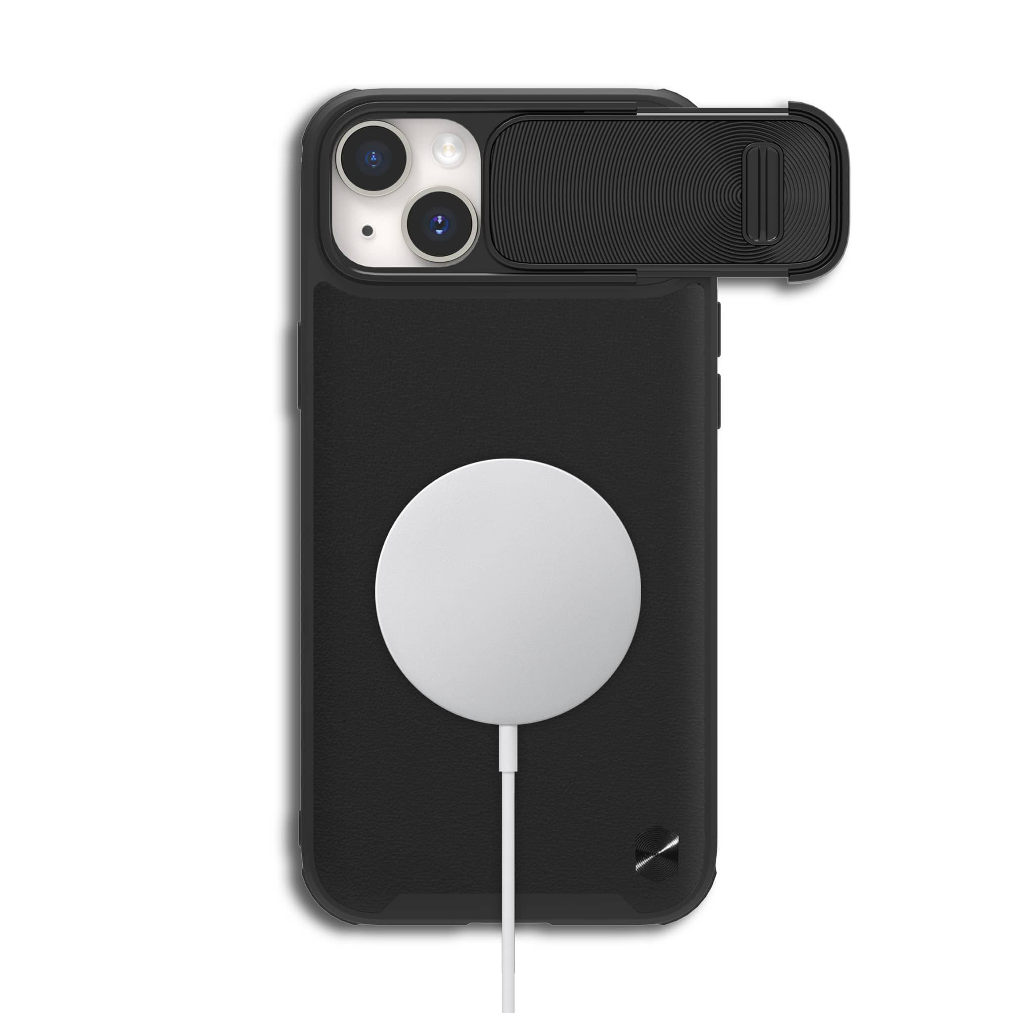 iPhone 14 (6.1") / Leather Black