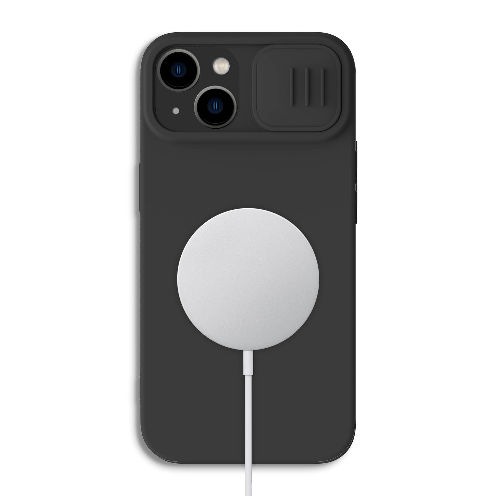 حافظة سيليكون ناعمة CamShield متوافقة مع MagSafe® لسلسلة iPhone 14