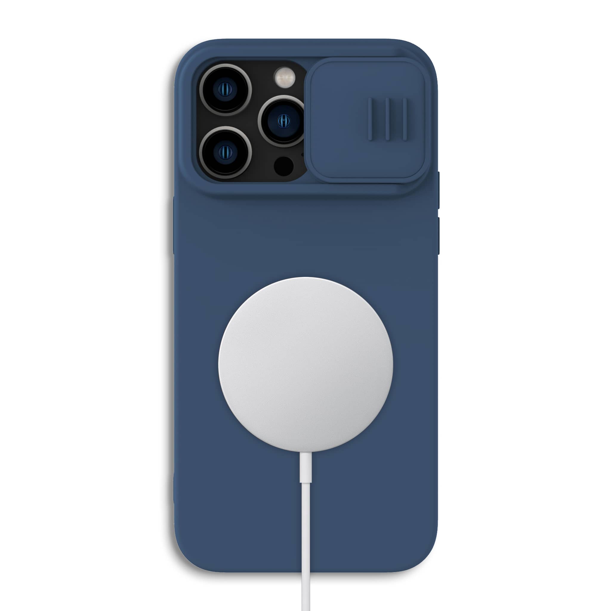 MagSafe® Compatible CamShield Silky Silicone Case for iPhone 14 Series