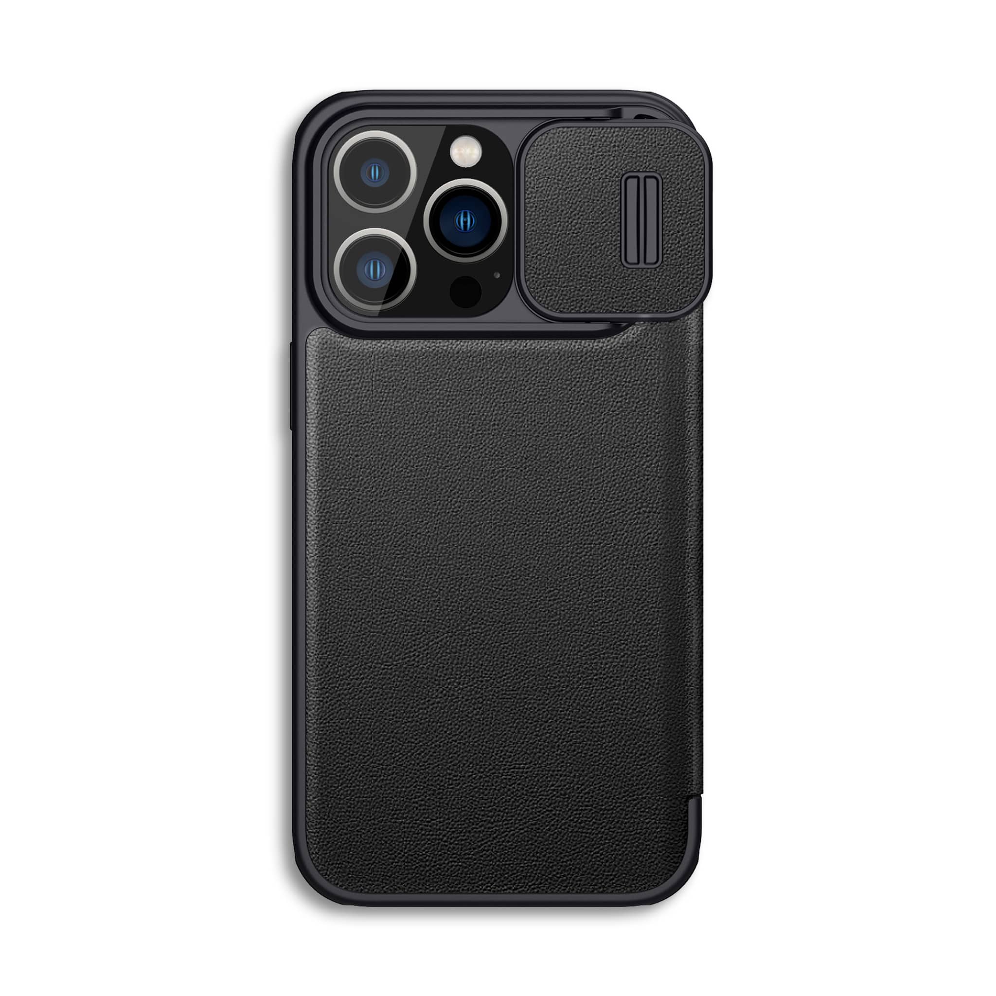 Qin Pro Plain Leather Case for iPhone 14 Series