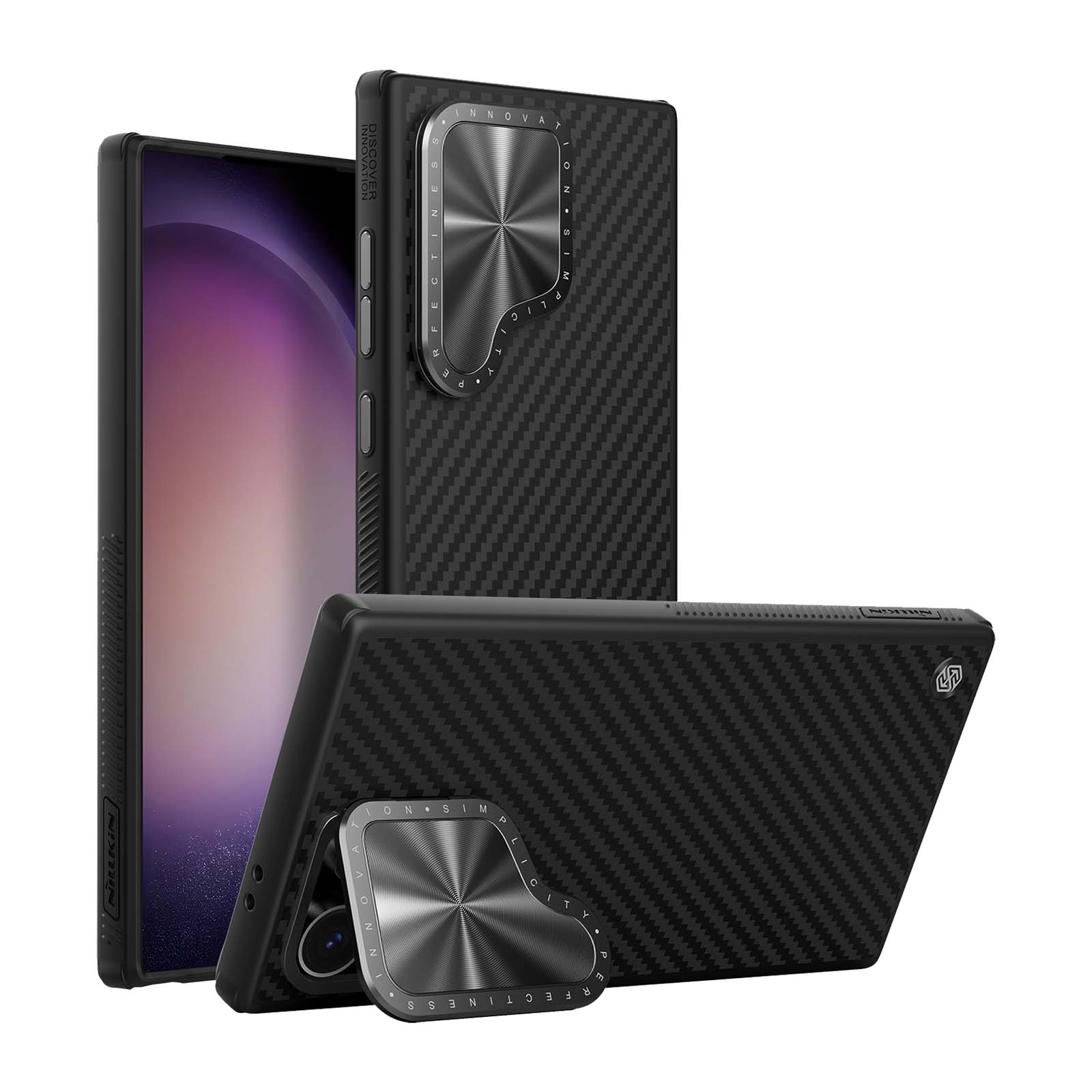 Funda de Kevlar® con cubierta para cámara para la serie Galaxy S24