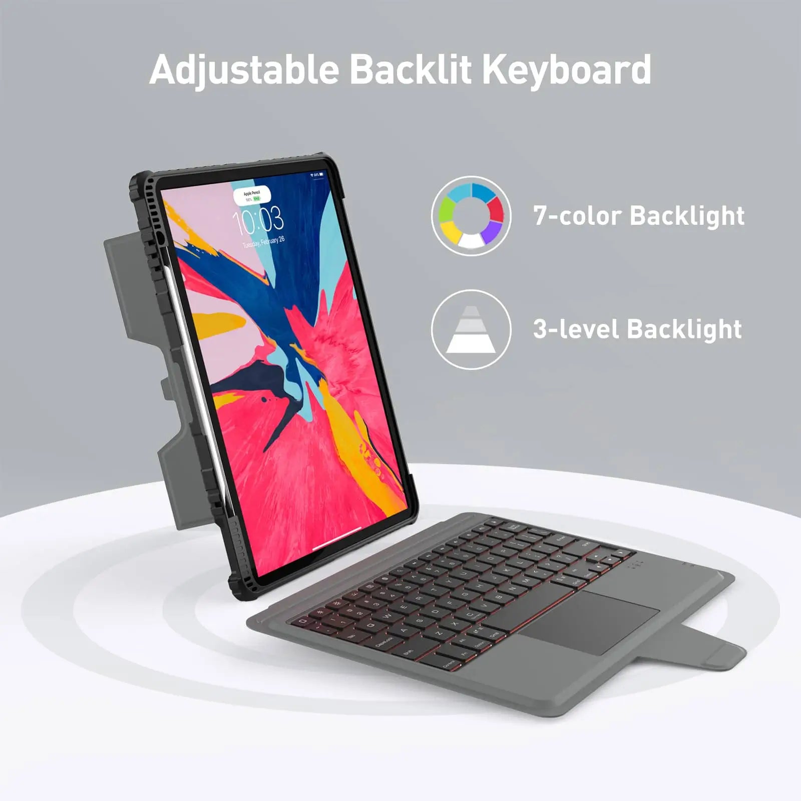 Nillkin カスタム彫刻バックライトキーボードケース(ギフト Nillkin カスタム彫刻バックライトキーボードケース(ギフト
