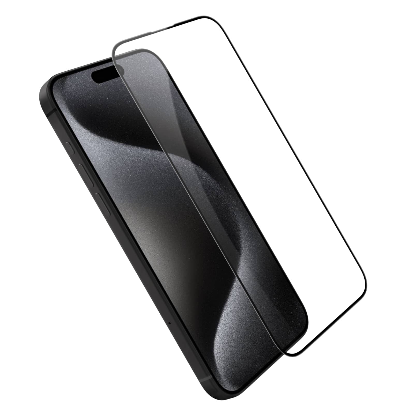 Vollständiger Schutz Glas Displayschutzfolie für iPhone 15 Serie