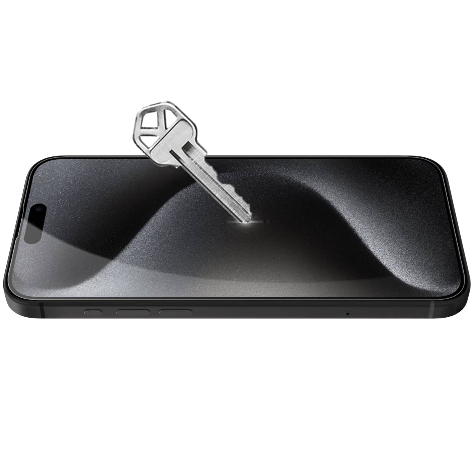 Vollständiger Schutz Glas Displayschutzfolie für iPhone 15 Serie