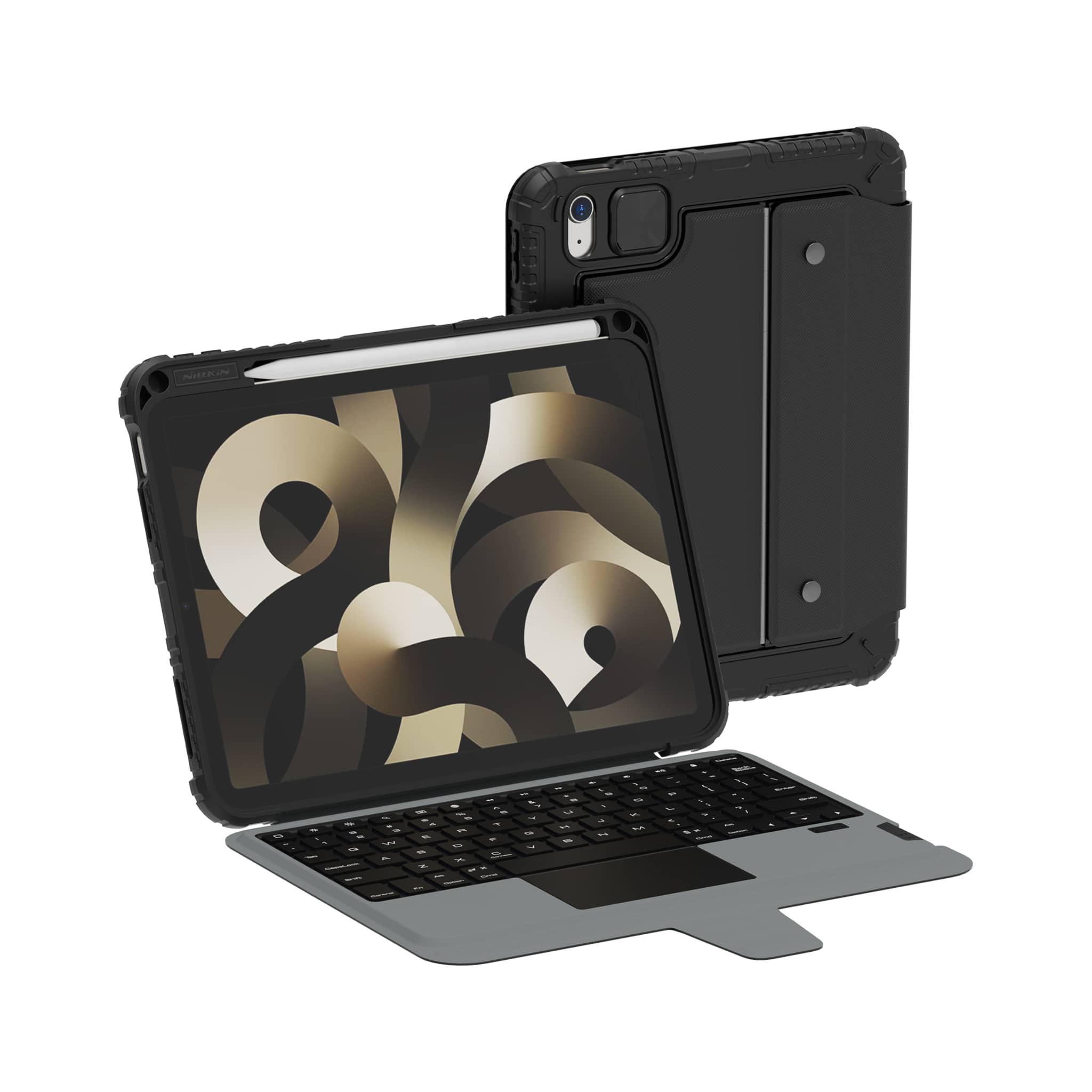 Magic Backlit Keyboard Case with Pencil Holder for iPad Mini 6