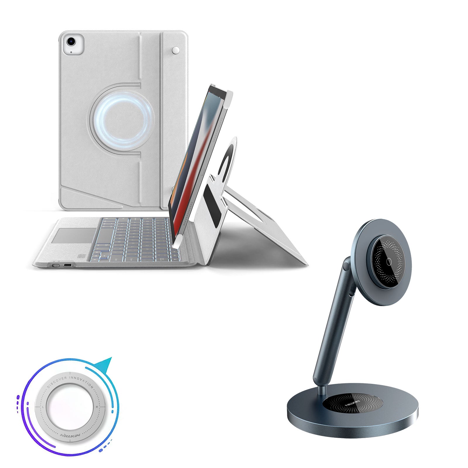 Bundle：10.9 inch iPad Air (5th/4th Gen)+iPad Stand