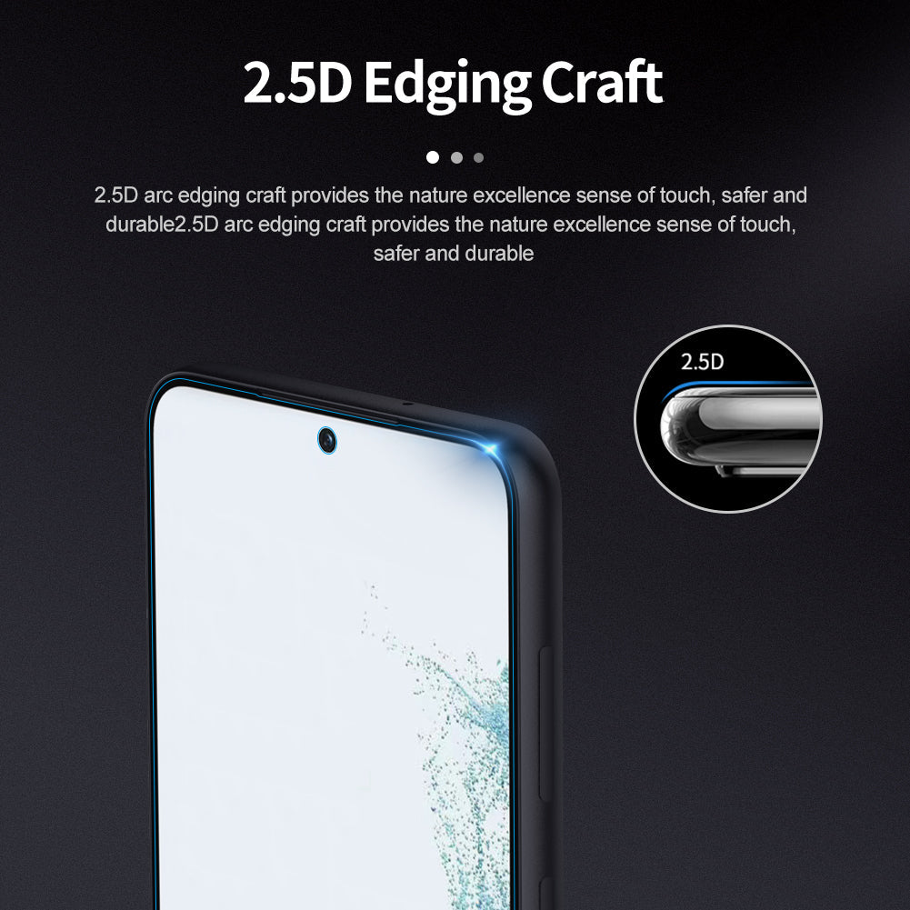 2.5D Clear Glass Screen Protector for Galaxy S23 Series