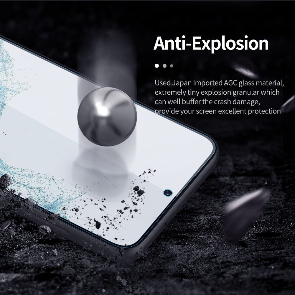 2.5D Clear Glass Screen Protector for Galaxy S23 Series